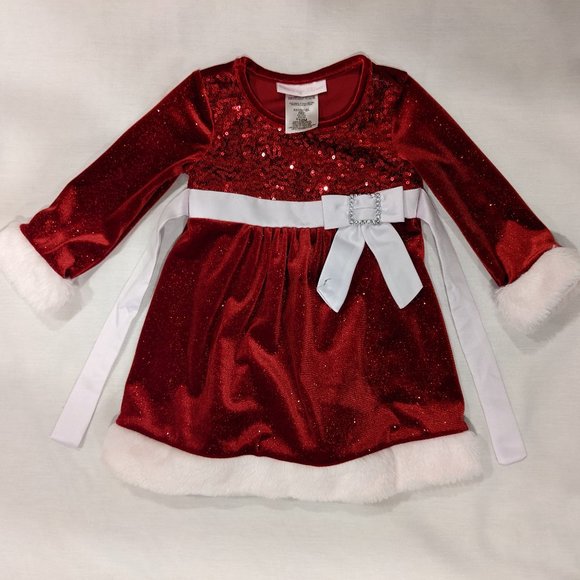 Baby Santa Dress - Picture 1 of 2